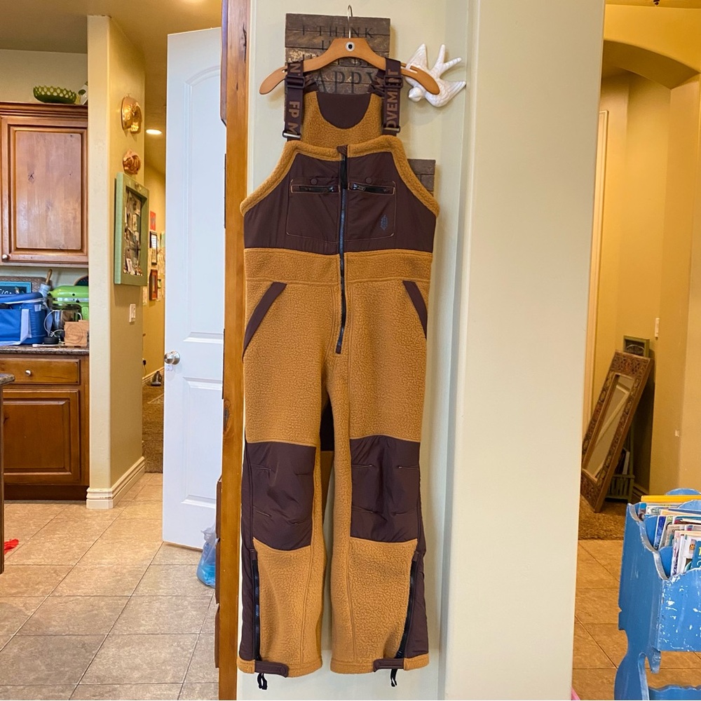 Free People Movement Hit The Slopes Overalls NWOT - Picture 7 of 16